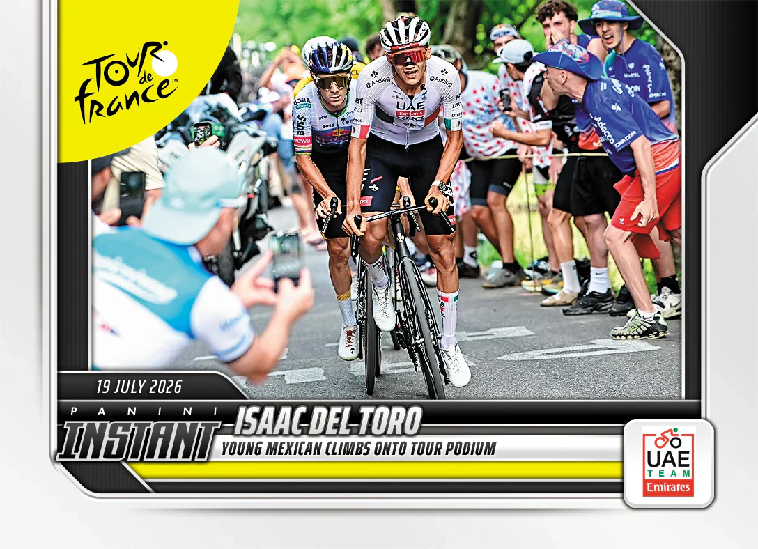 Isaac del Toro 2026 Panini Instant Tour de France card 48 base card