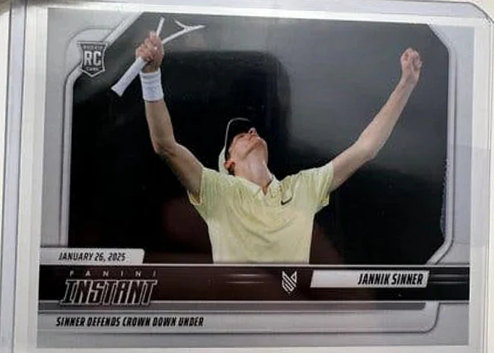 Jannik Sinner 2024 Panini Instant Tennis Australian Open card JS-5