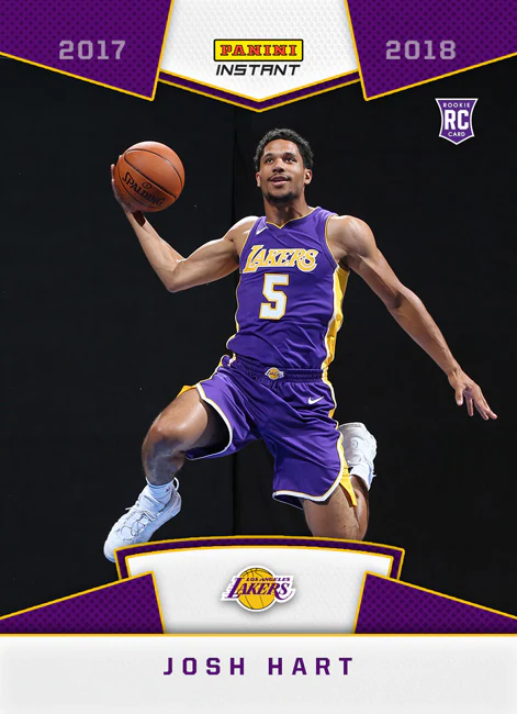 Josh Hart 2017-18 Panini Instant Photo Shoot First Look rookie card 17