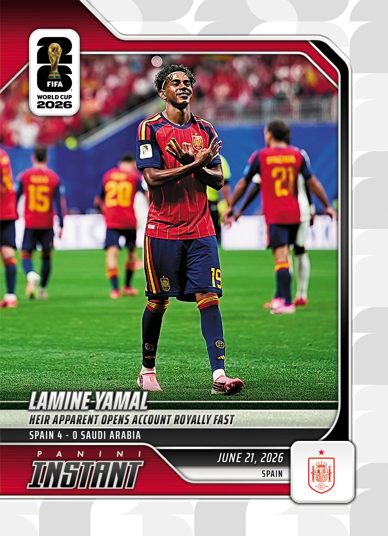 Lamine Yamal 2026 Panini Instant FIFA World Cup base card 79