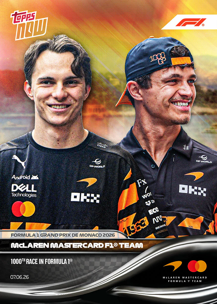 McLaren Formula 1 Team 2026 Formula 1 Topps NOW card 37