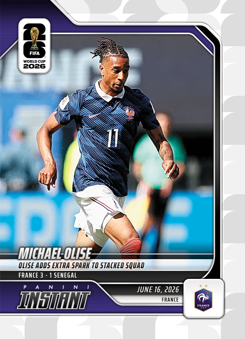 Michael Olise 2026 Panini Instant FIFA World Cup base card 38
