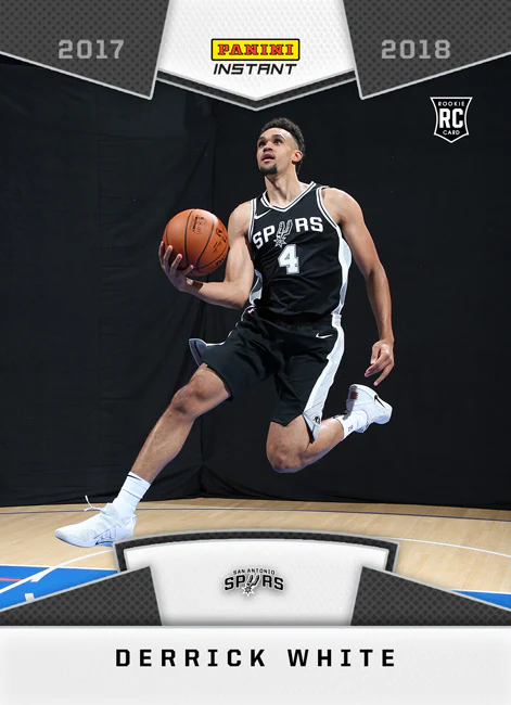 Derrick White 2017-18 Panini Instant Photo Shoot First Look rookie card 37