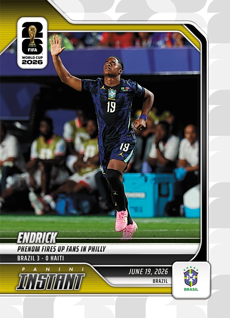 Endrick 2026 Panini Instant FIFA World Cup base card 70