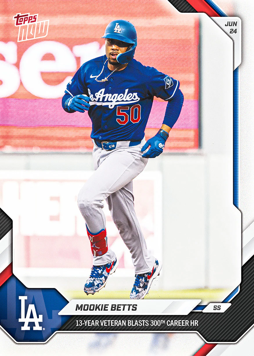 Mookie Betts 2026 MLB Topps NOW card 376