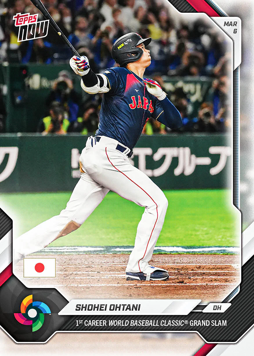 Shohei Ohtani 2026 World Baseball Classic Topps NOW card 4