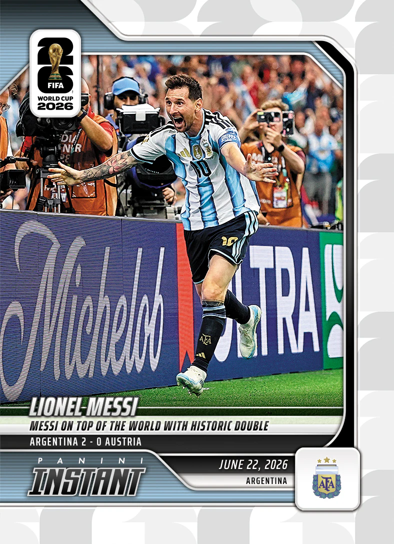 Lionel Messi 2026 Panini Instant FIFA World Cup base card 89