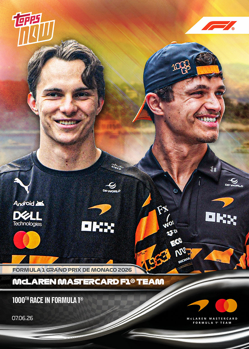 McLaren Formula 1 Team 2026 Formula 1 Topps NOW card 37