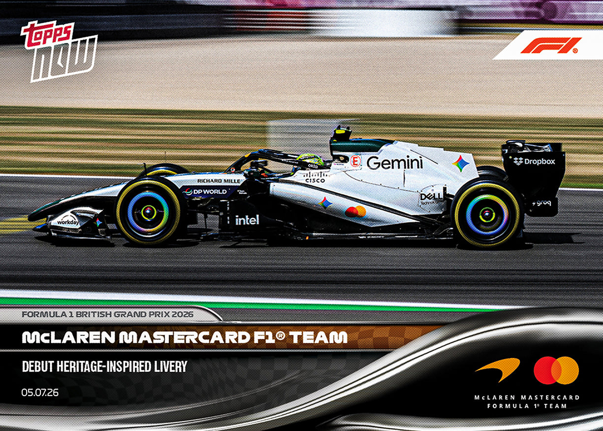 McLaren Formula 1 Team 2026 Formula 1 Topps NOW card 47