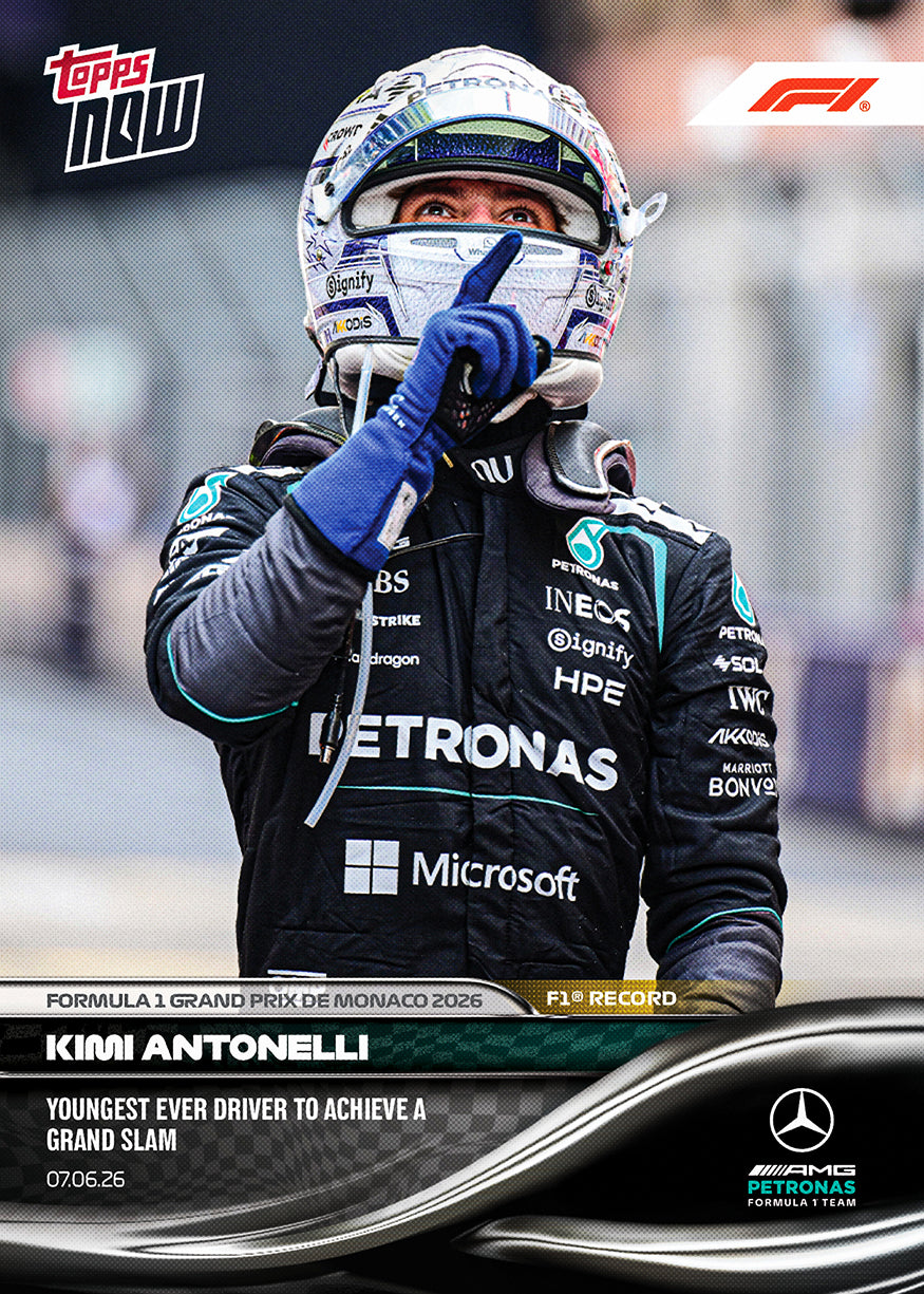 Kimi Antonelli 2026 Formula 1 Topps NOW card 33 image variation