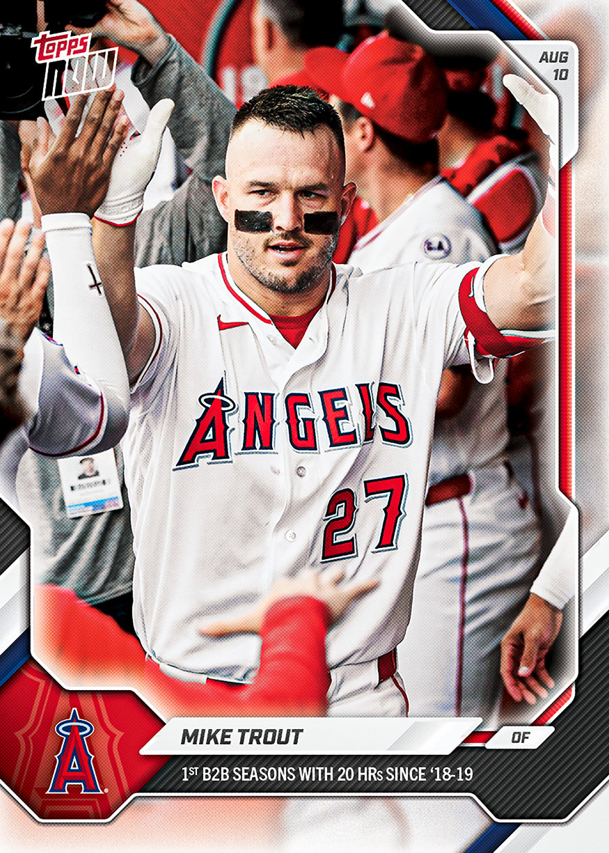 Mike Trout 2026 MLB Topps NOW card 545