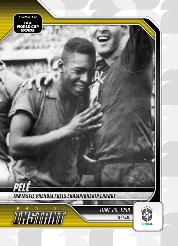 Pele 2026 Panini Instant Road to FIFA World Cup card RTWC1